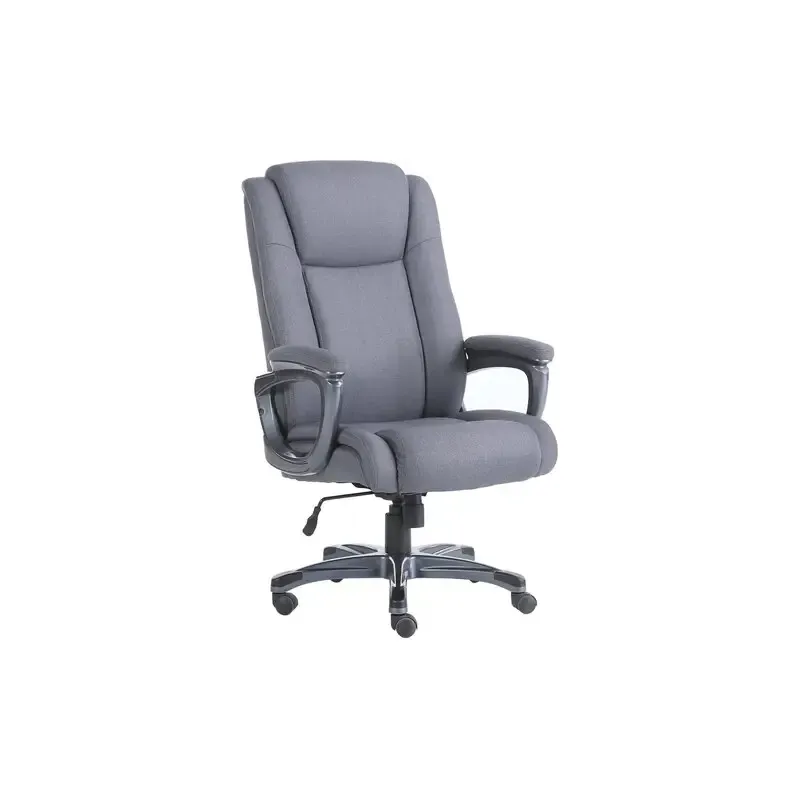 Кресло руководителя PREMIUM Solid HD-005, нагрузка до 180 кг, ткань, серое главное фото